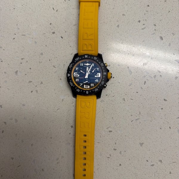 Breitling Endurance Pro Watch Yellow