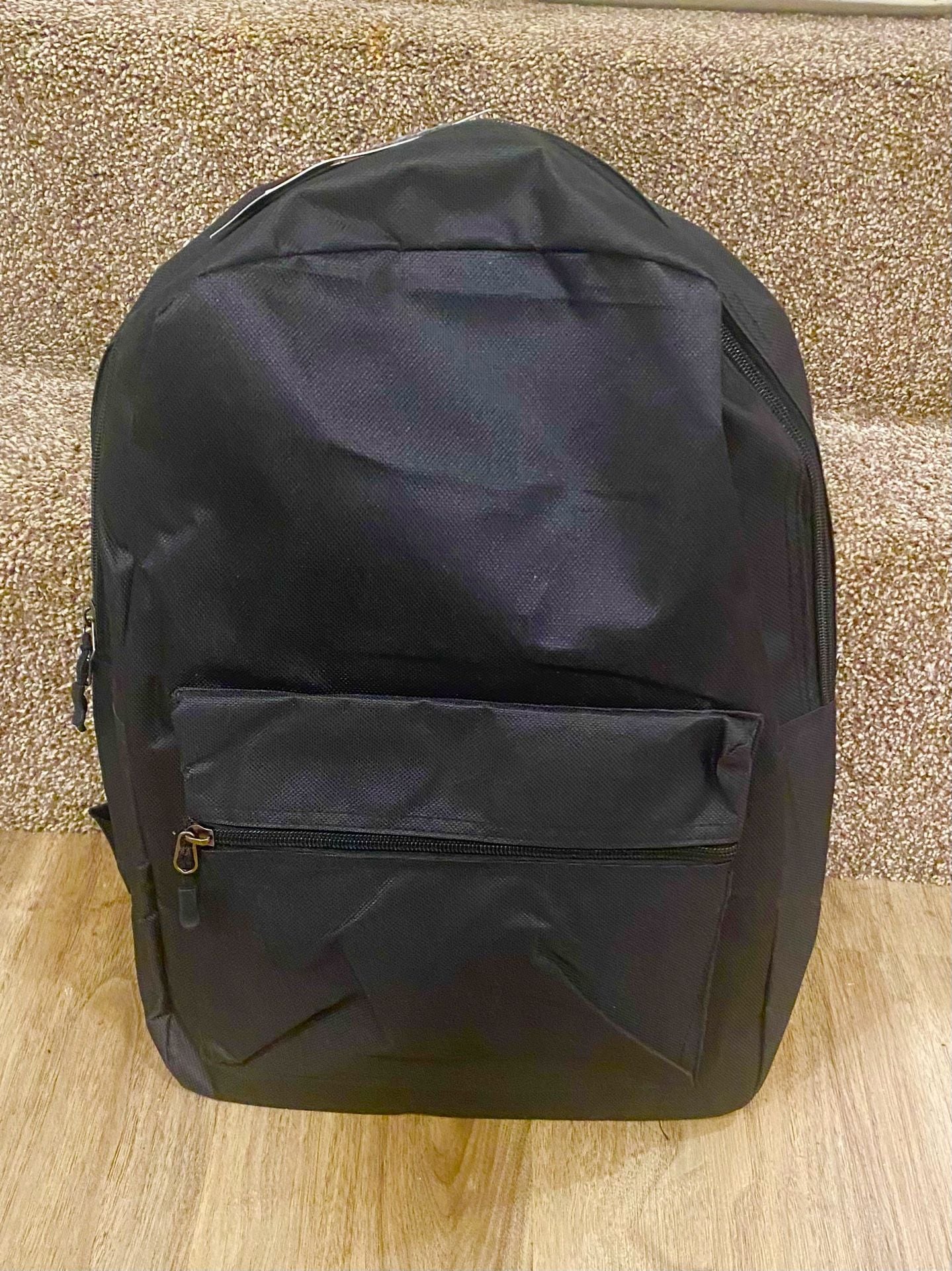 Black Backpack. 2