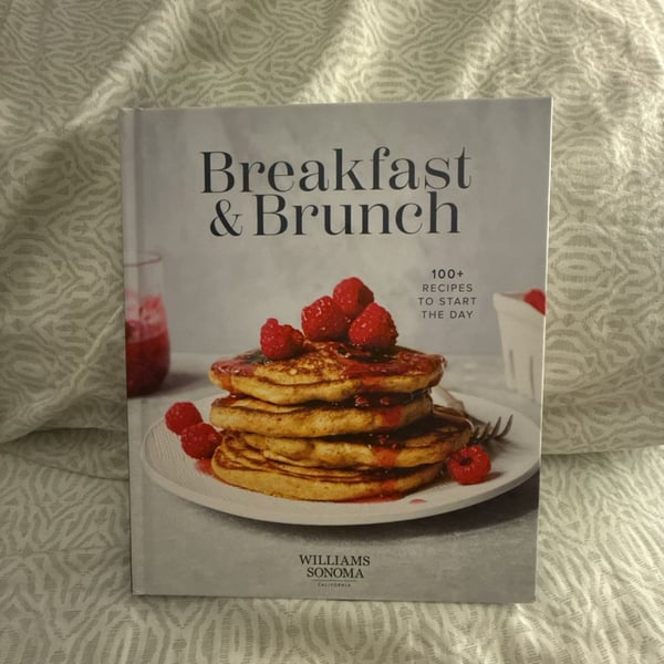Williams Sonoma Breakfast & Brunch Cookbook Hardcover