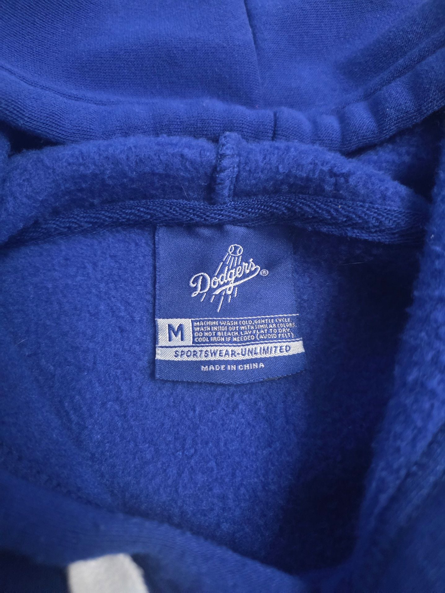 Dodgers Los Angeles Dodgers Hoodie Size M Blue World Champions 6