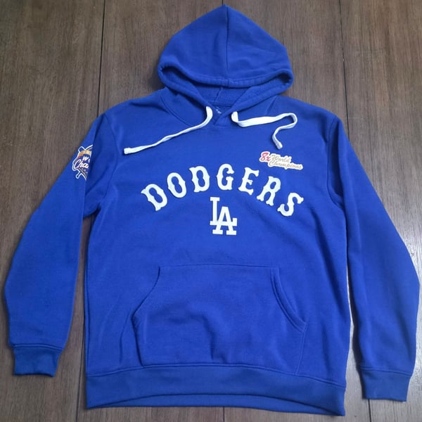Dodgers Los Angeles Dodgers Hoodie Size M Blue World Champions