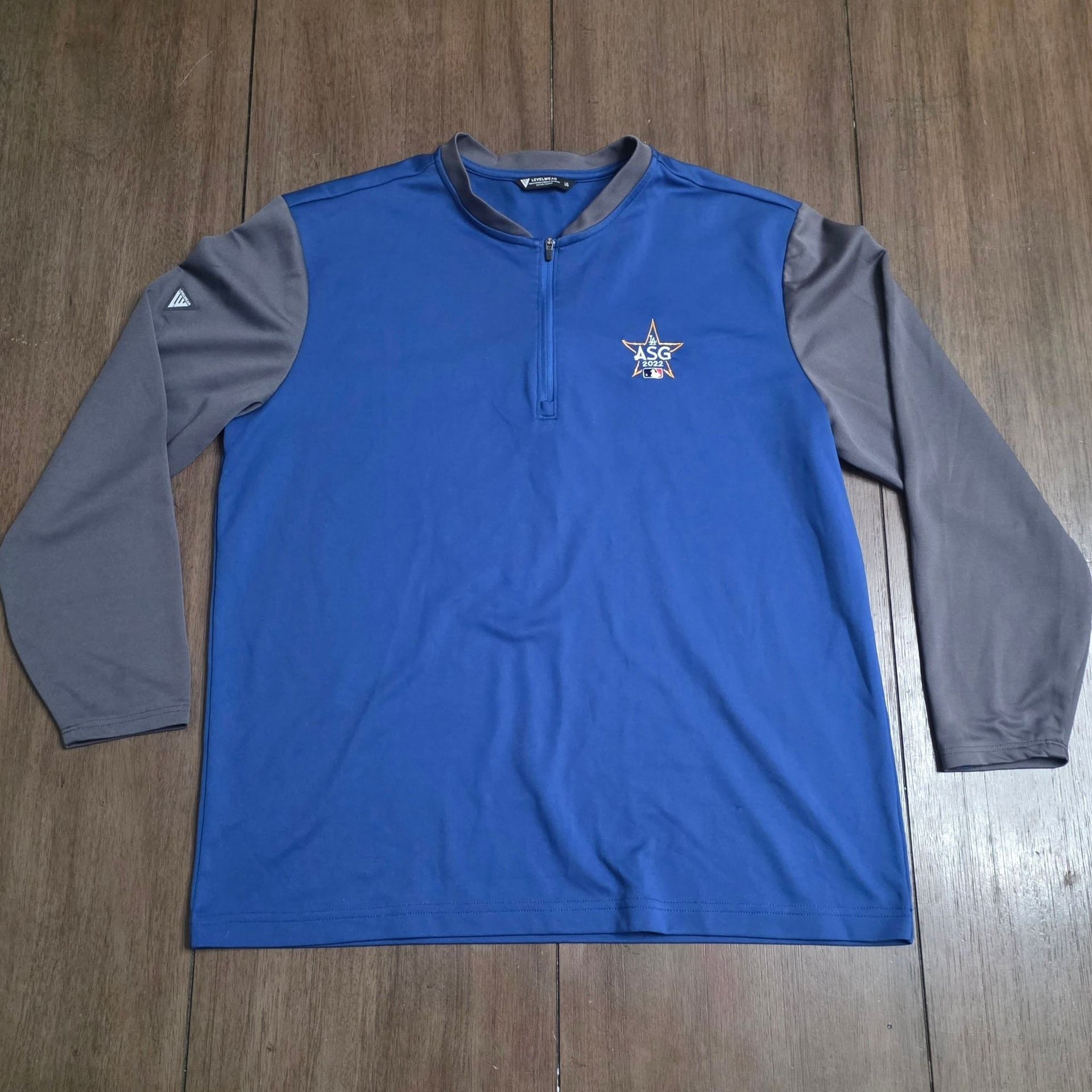 Levelwear MLB ASG 2022 Los Angeles Quarter-Zip Pullover Size L 2