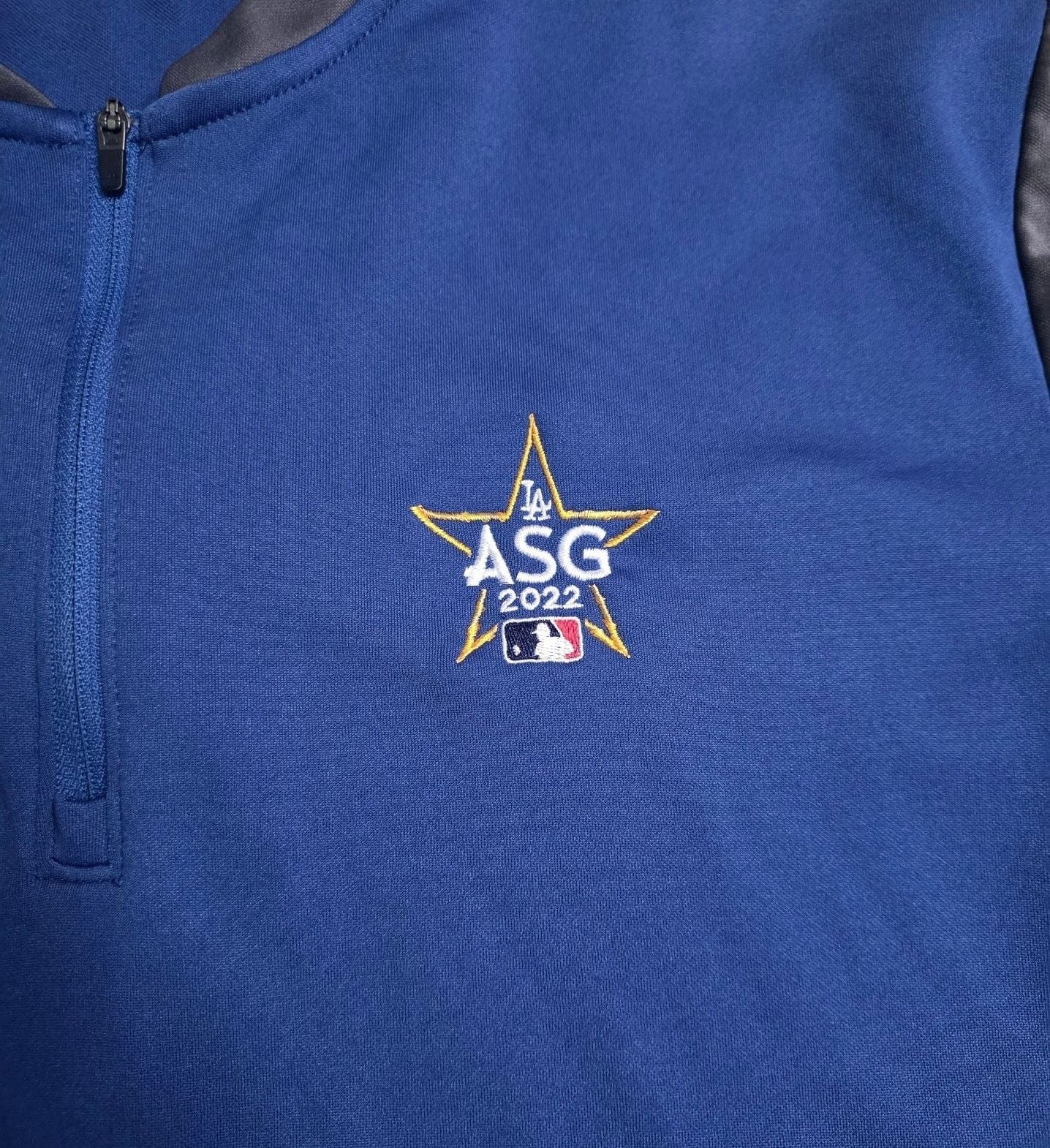 Levelwear MLB ASG 2022 Los Angeles Quarter-Zip Pullover Size L 3