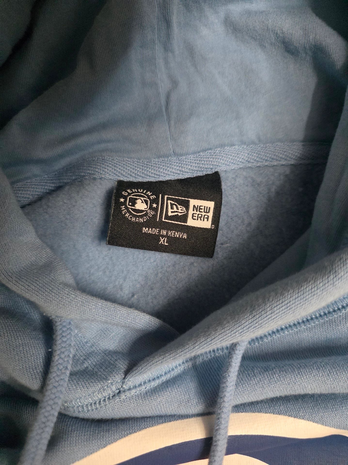 New Era Chicago Cubs Hoodie Size XL Light Blue Cactus Flower Graphic 6