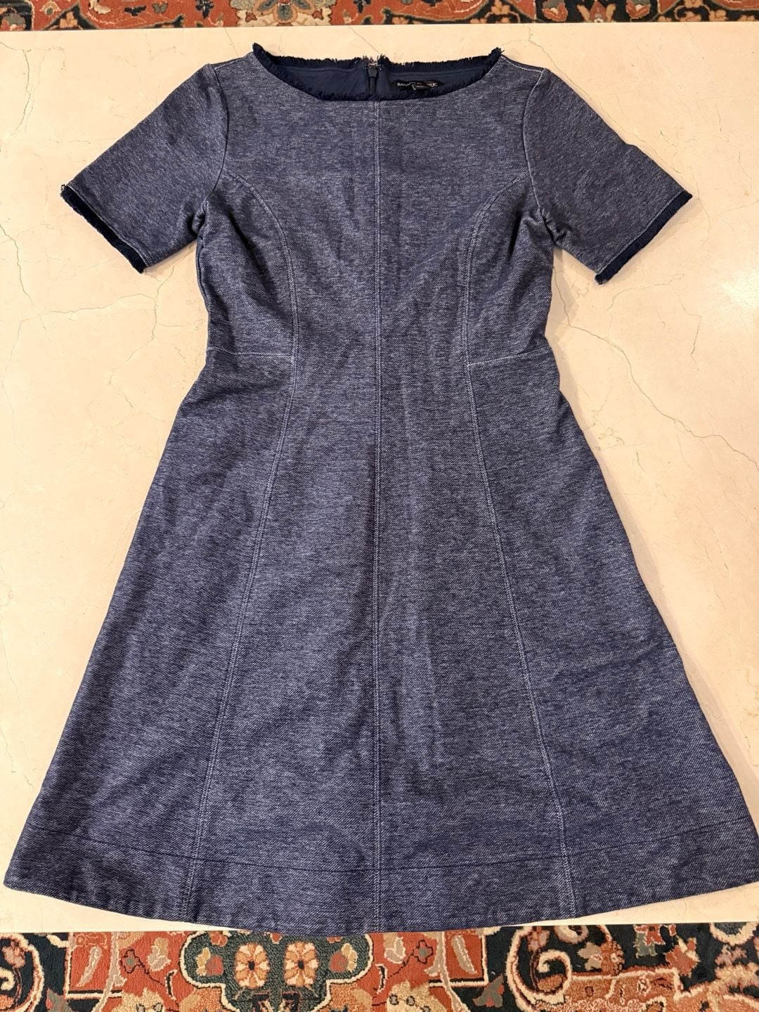 Banana Republic Fit and Flare Denim Dress 3