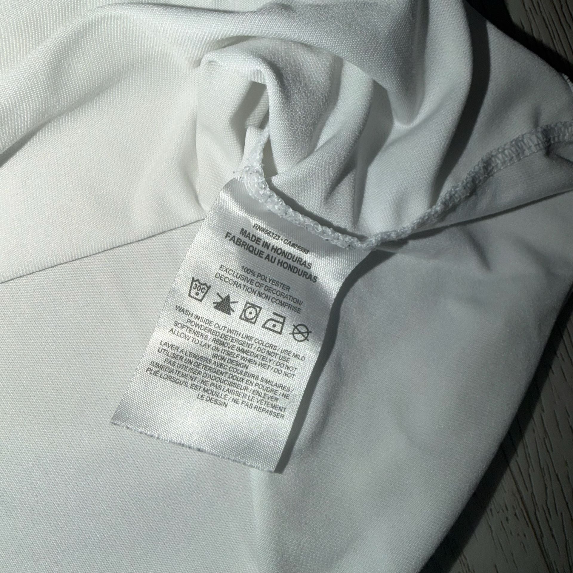 Nike Dri-FIT T-Shirt Size S White 6