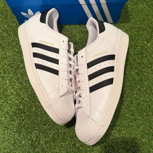 Adidas Superstar Size 11.5 Footwear White Core Black