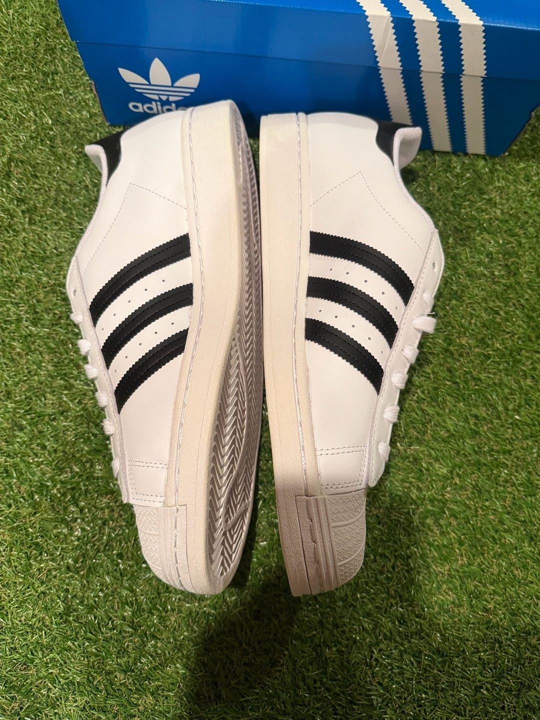 Adidas Superstar Size 11.5 Footwear White Core Black 4