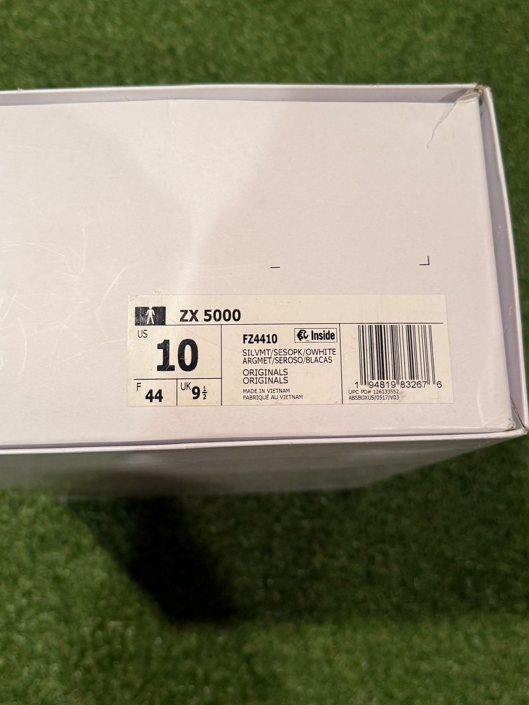 Adidas ZX 5000 Size 10 Vieux Lyon FZ4410 Sneakers 7