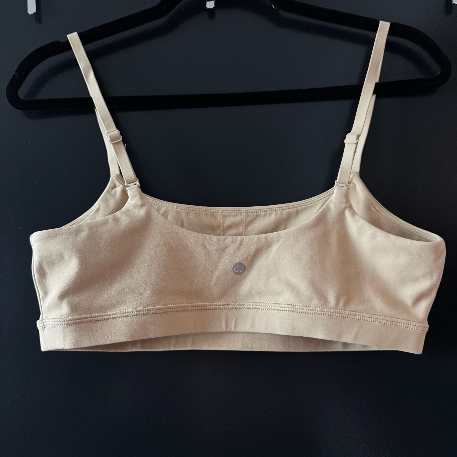 Crz yoga - Butterluxe adjustable sports bra - size medium - tan milkshake 3