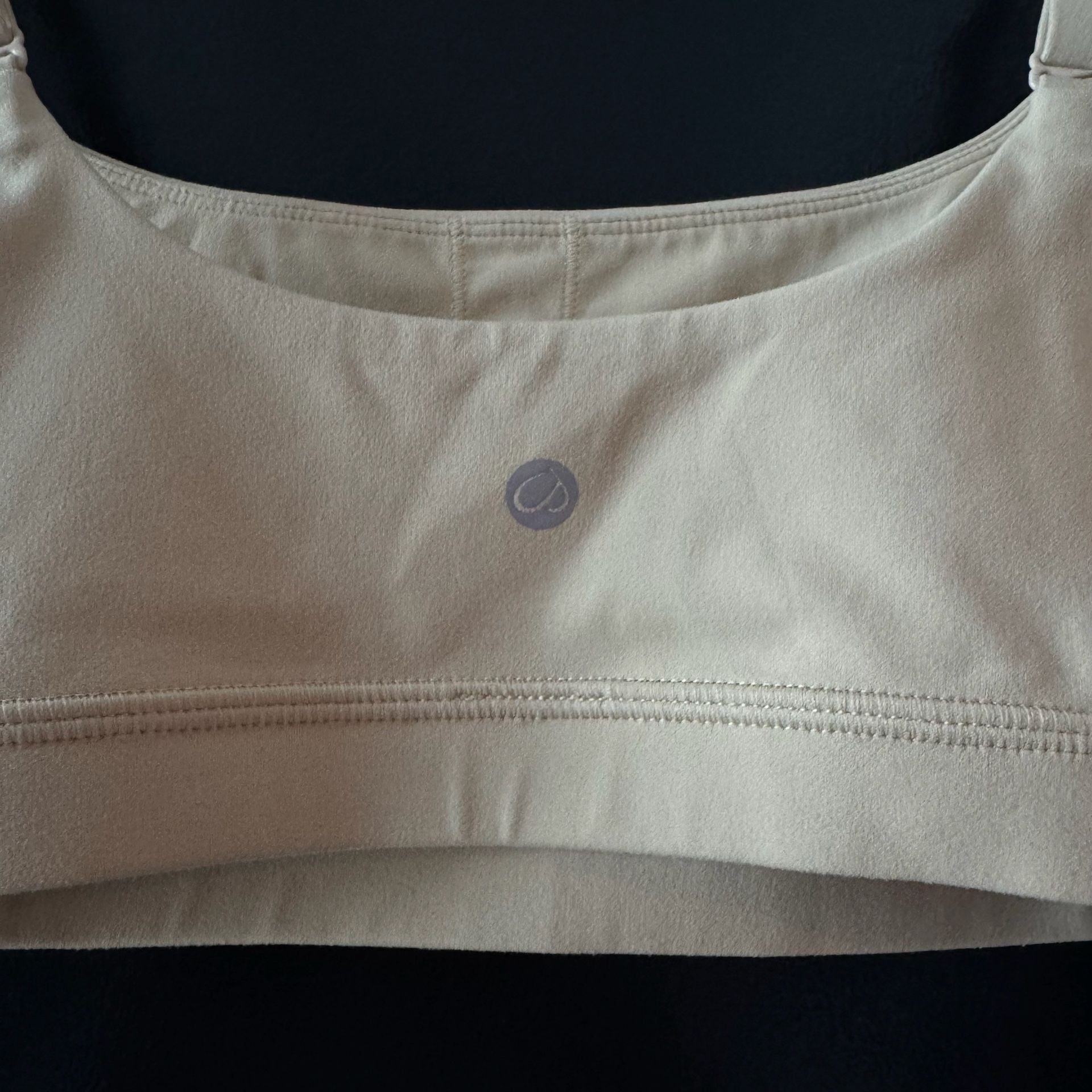 Crz yoga - Butterluxe adjustable sports bra - size medium - tan milkshake 4