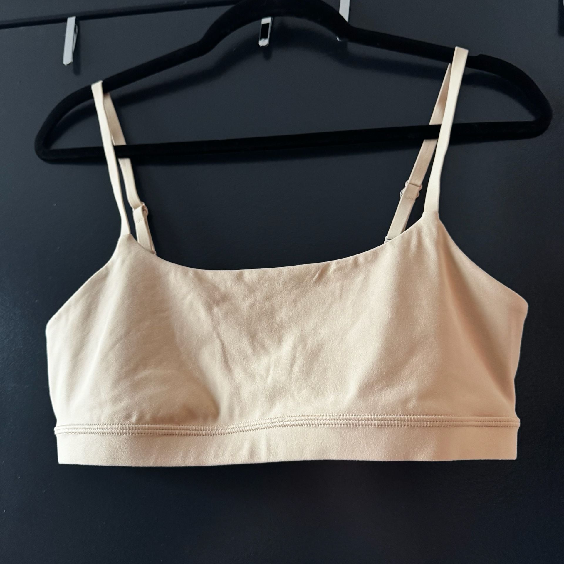 Crz yoga - Butterluxe adjustable sports bra - size medium - tan milkshake 5