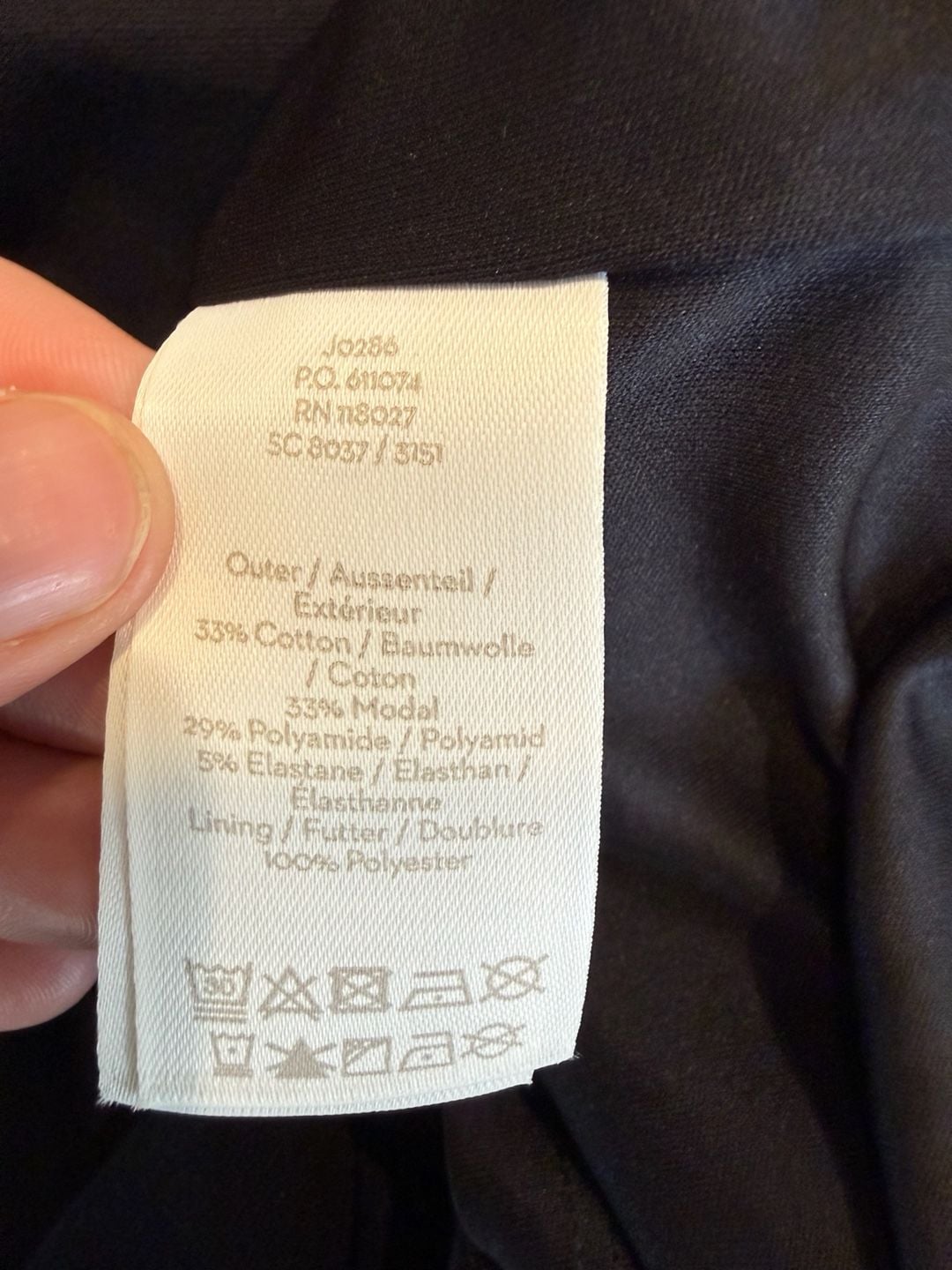 Boden Claudia Ponte Midi Dress Size US 18L Black Colorblock 7