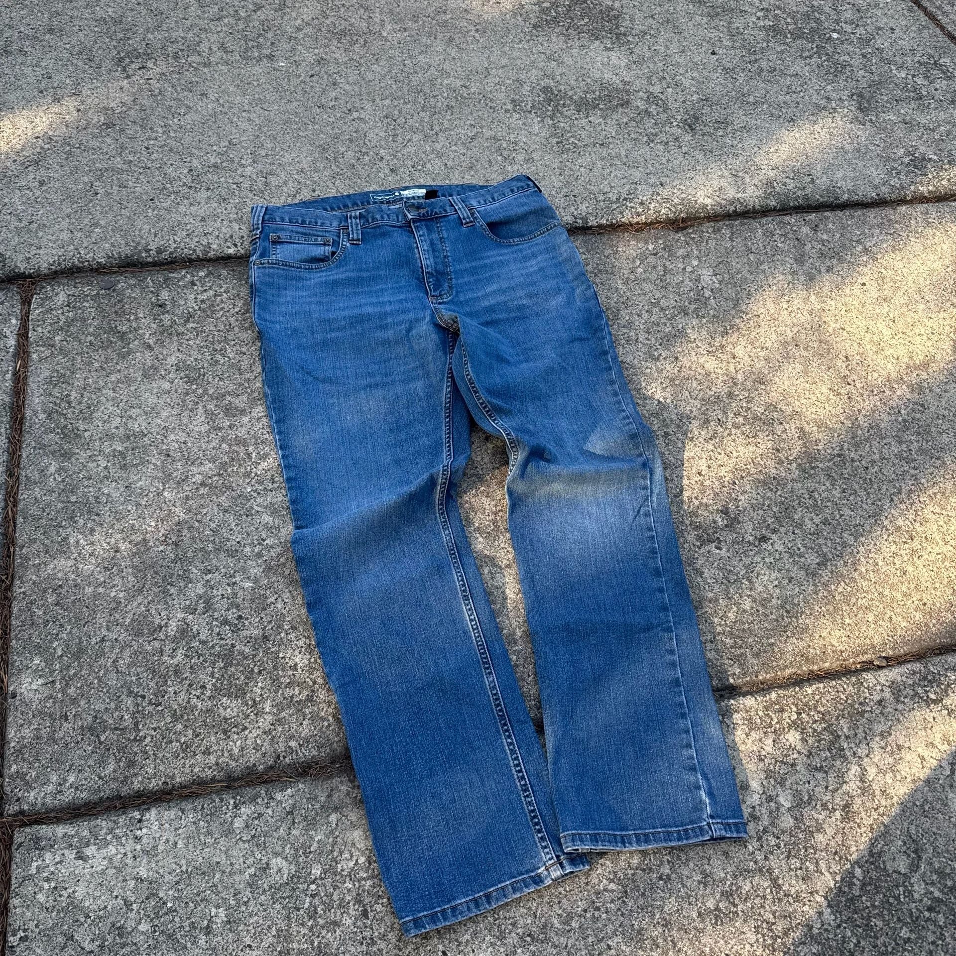 Carhartt Slim Fit Jeans Size 34x30 Medium Wash Denim 1