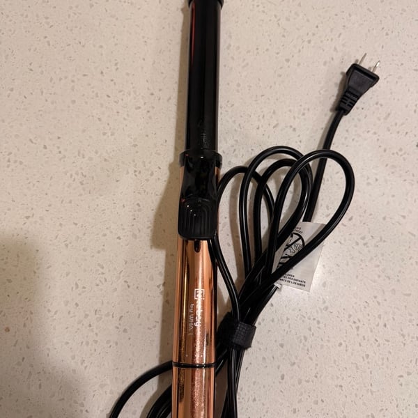 Nicebay Ceramic Curling Wand 1 Inch Hair Curler Rose Gold