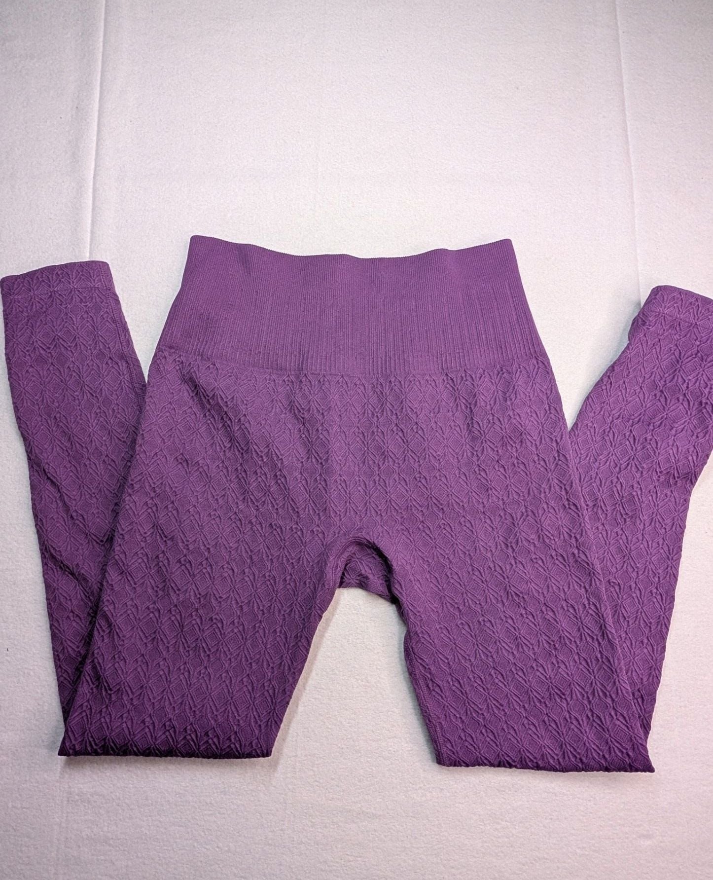 JoyLab Active Cutout Top and Leggings Set Size Medium Purple 7