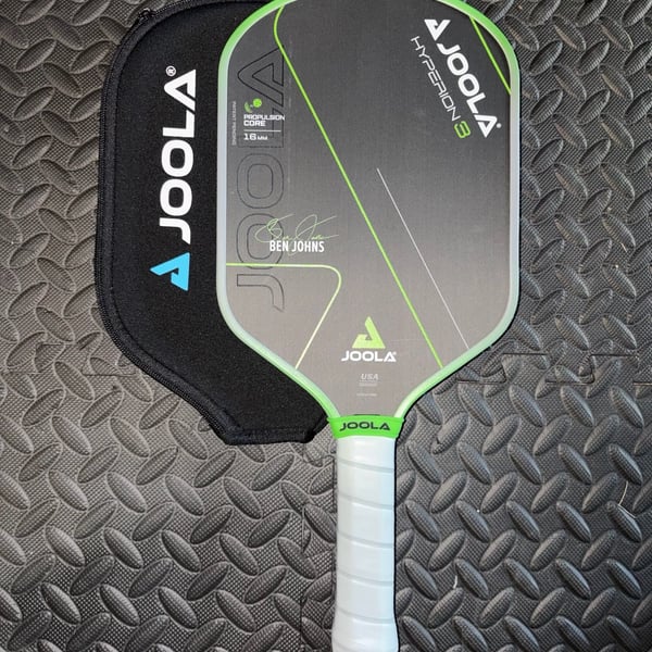Joola Ben Johns Hyperion 3 16mm Pickleball Paddle Black Green