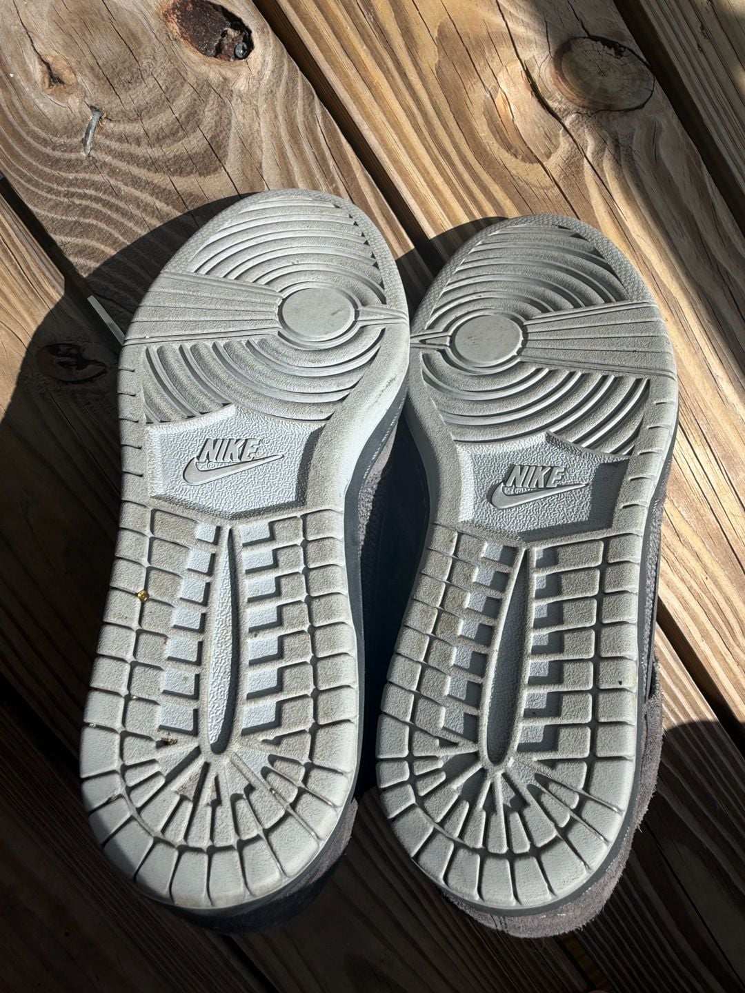 2014 Nike Dunk Sky Hi Wedge Gray 8