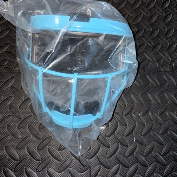Defender Sports Youth Fielder's Mask Blue Softball Face Guard