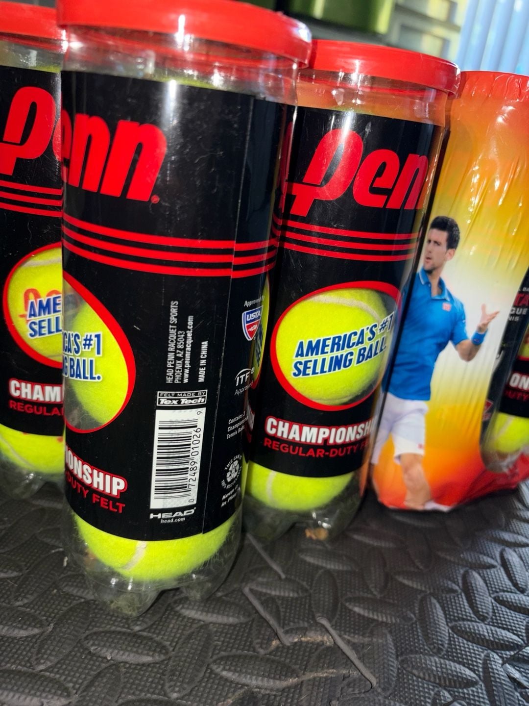 Penn Championship Regular Duty 6-Pack Tennis Balls 5