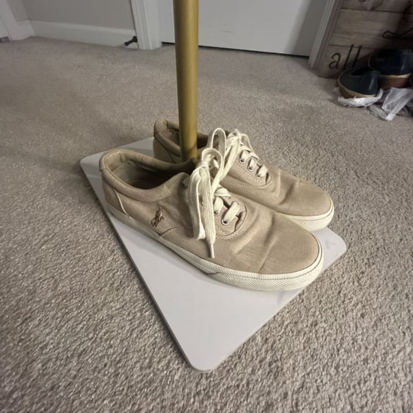Polo Ralph Lauren Vaughn Sneaker Beige Canvas