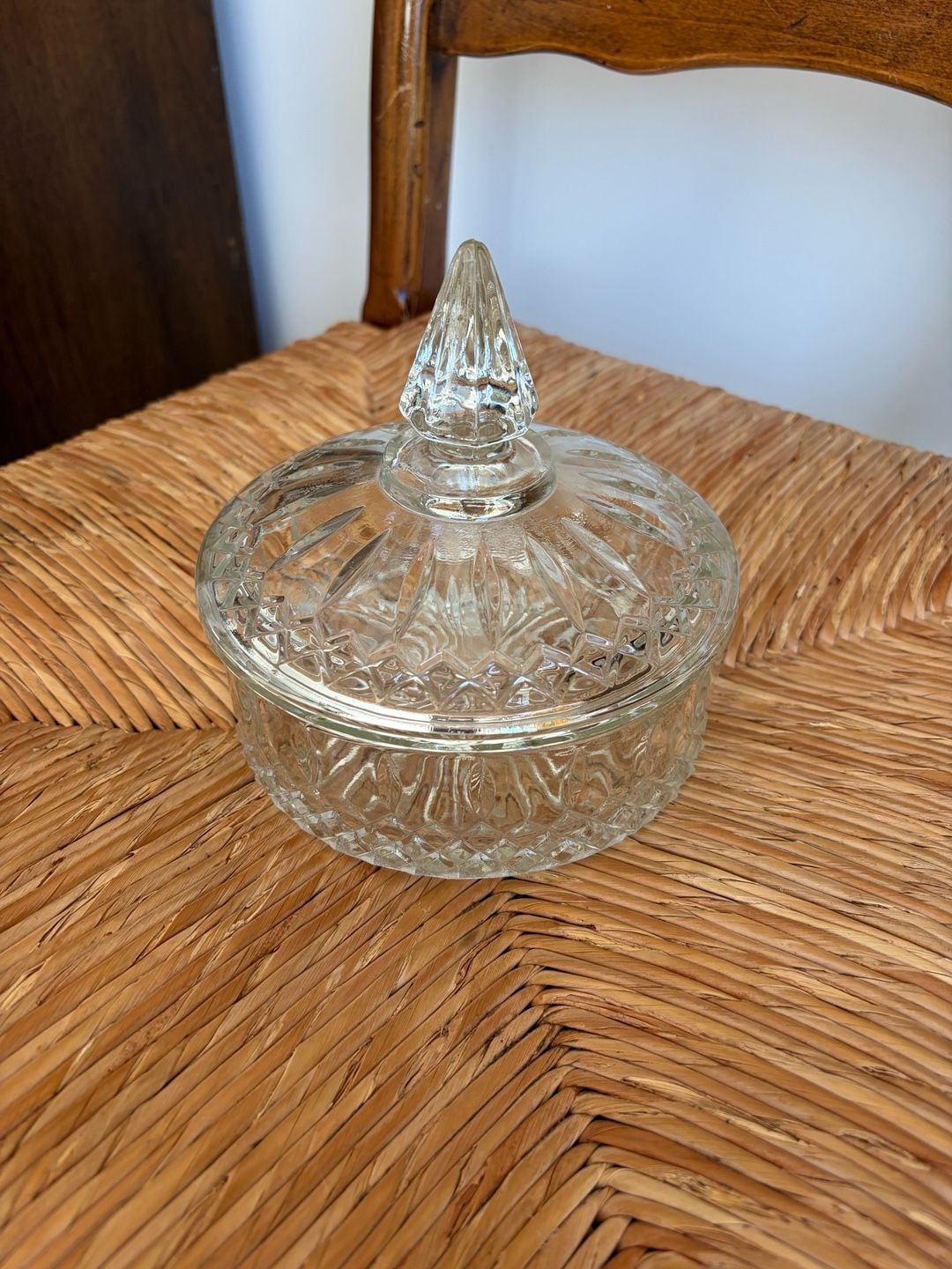 Indiana Glass Princess Clear Candy Dish 1
