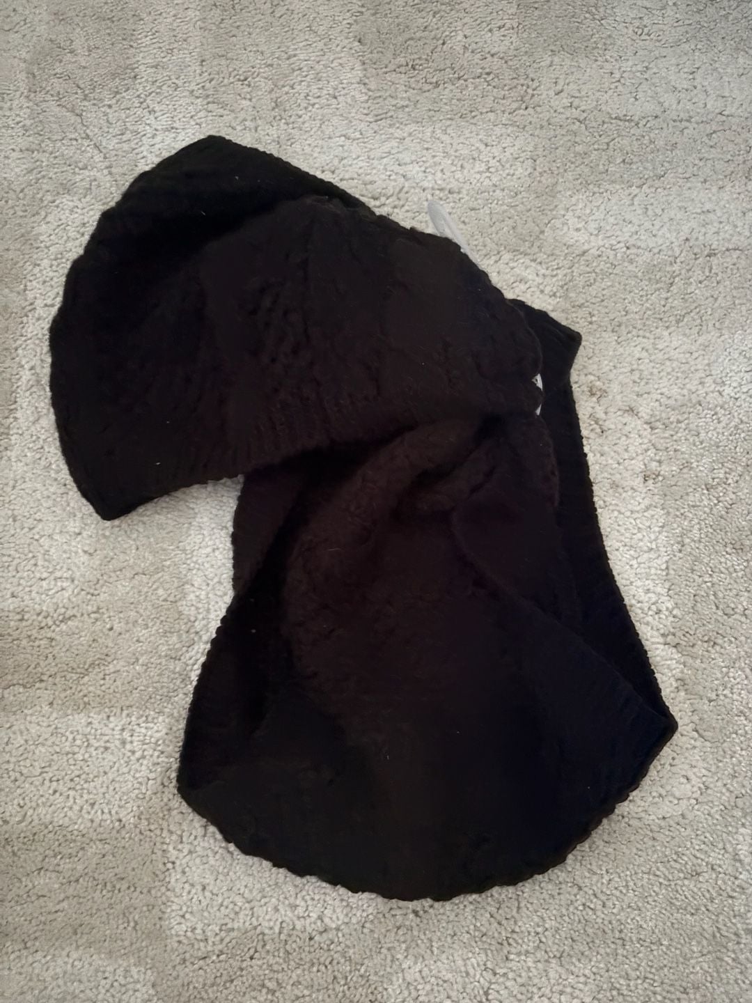 Gap Knit Infinity Scarf One Size Brown Jacquard 1