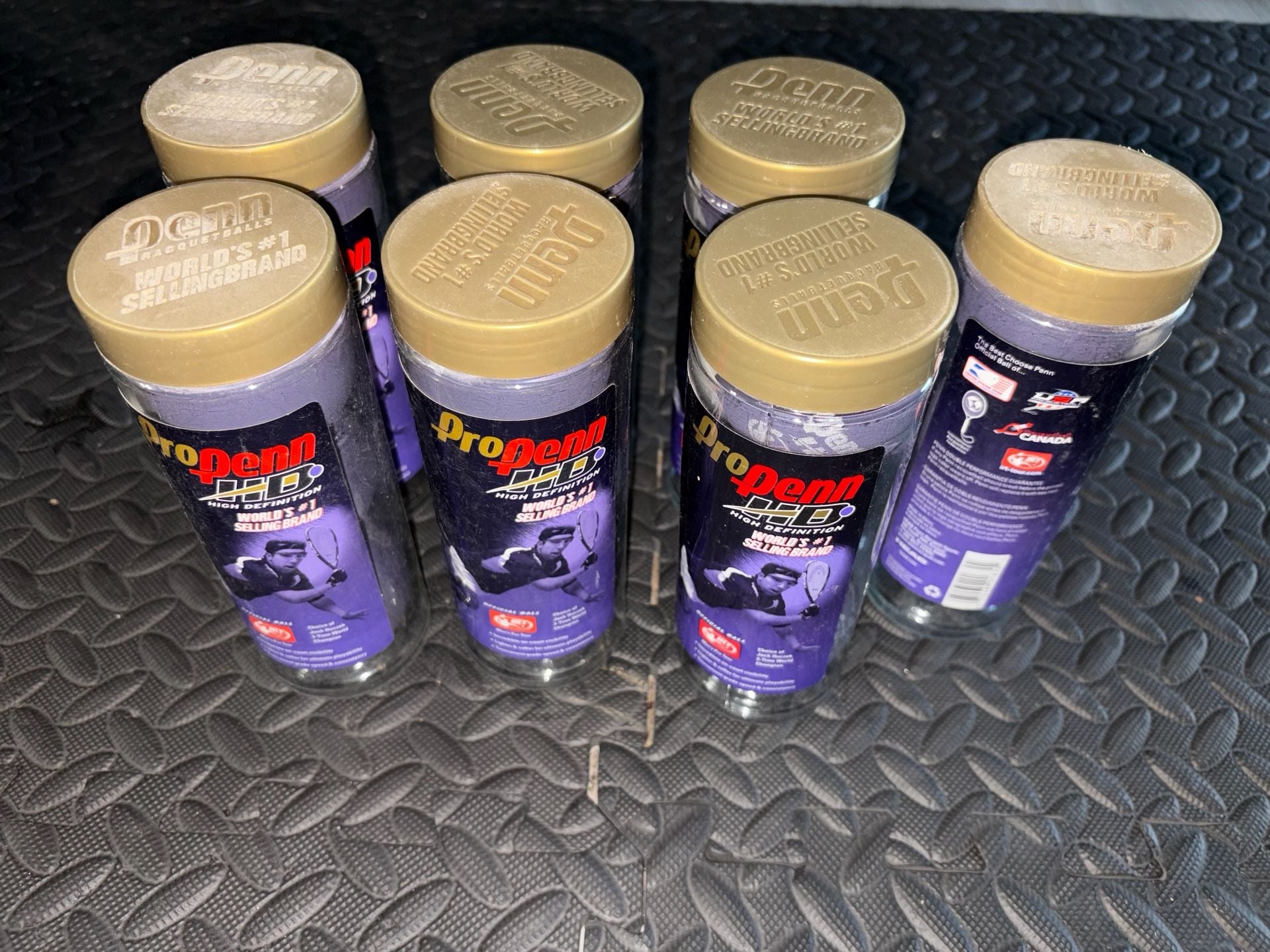 Penn Pro Penn HD Racquetballs Can of 3 Balls 2