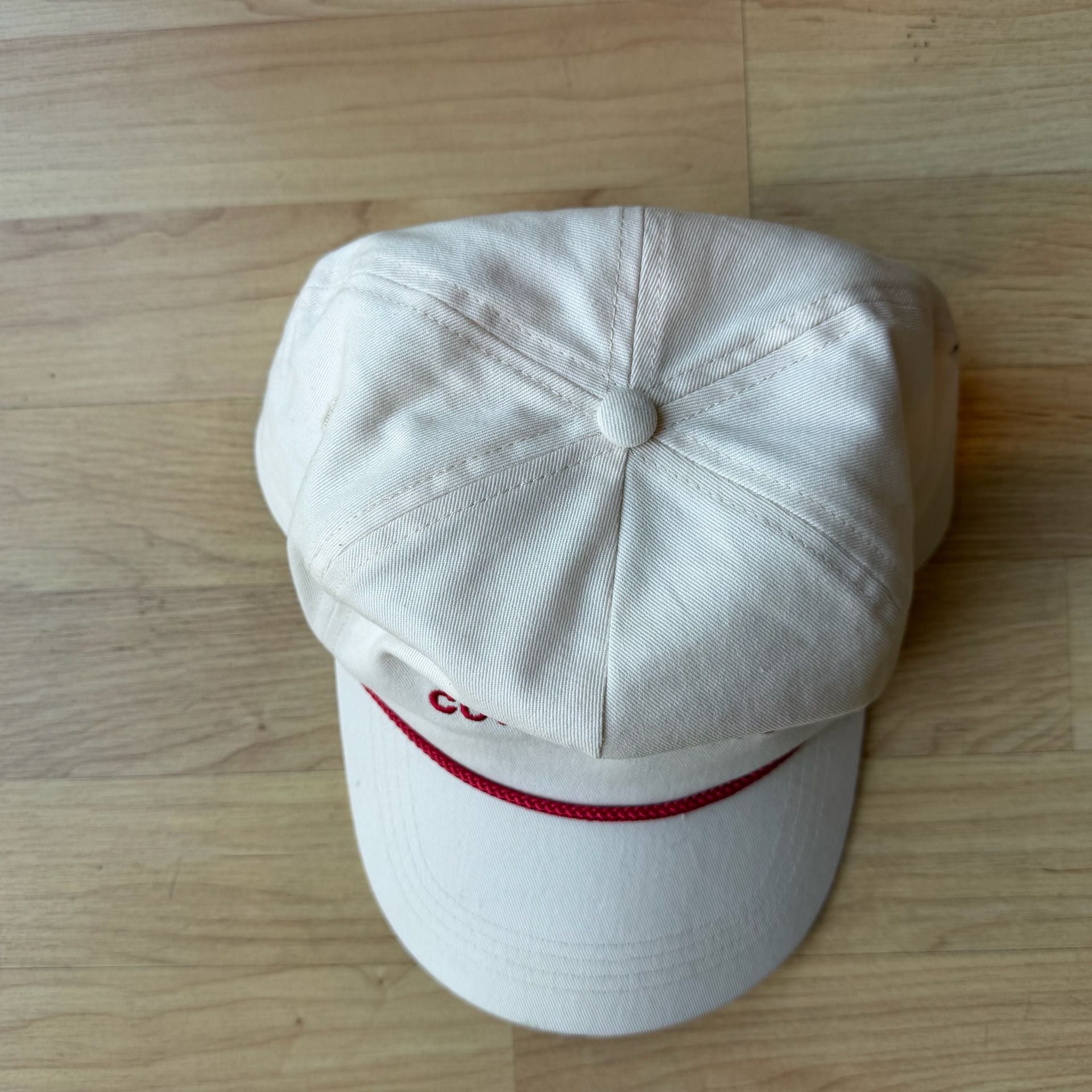 Le Surf Wetsuits & Cowboy Boots Hat Westetn Surf White Red Snapback 6