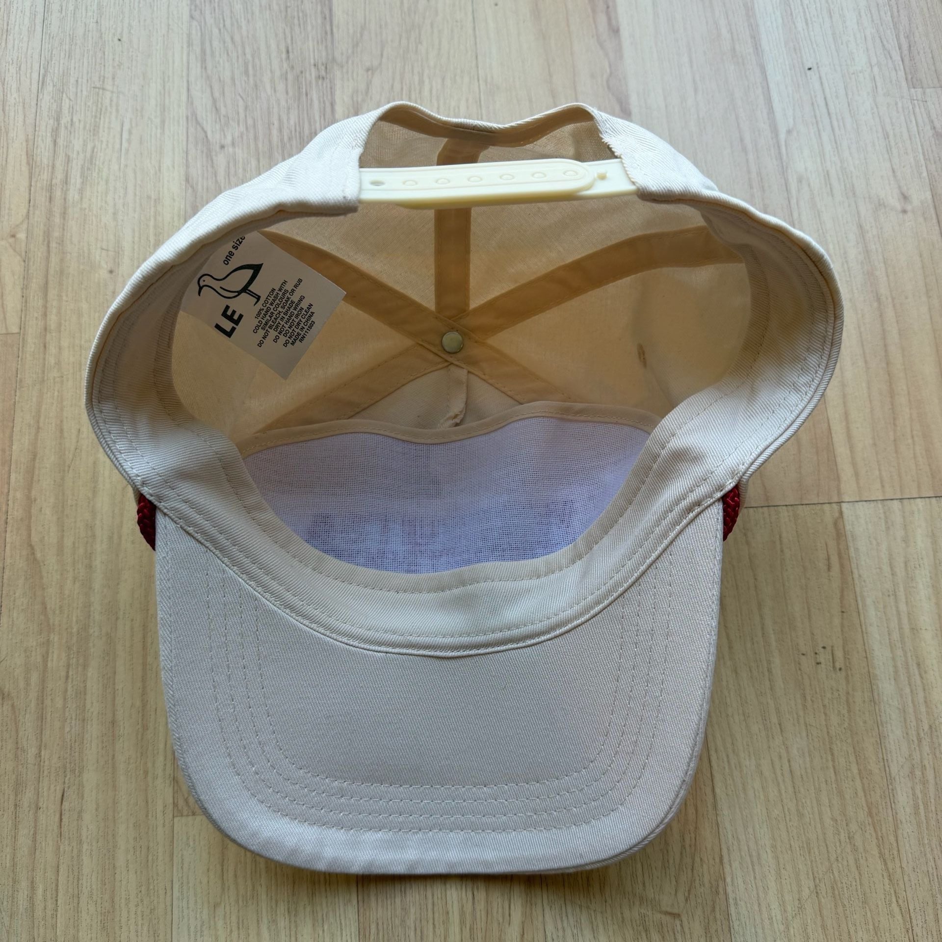 Le Surf Wetsuits & Cowboy Boots Hat Westetn Surf White Red Snapback 5