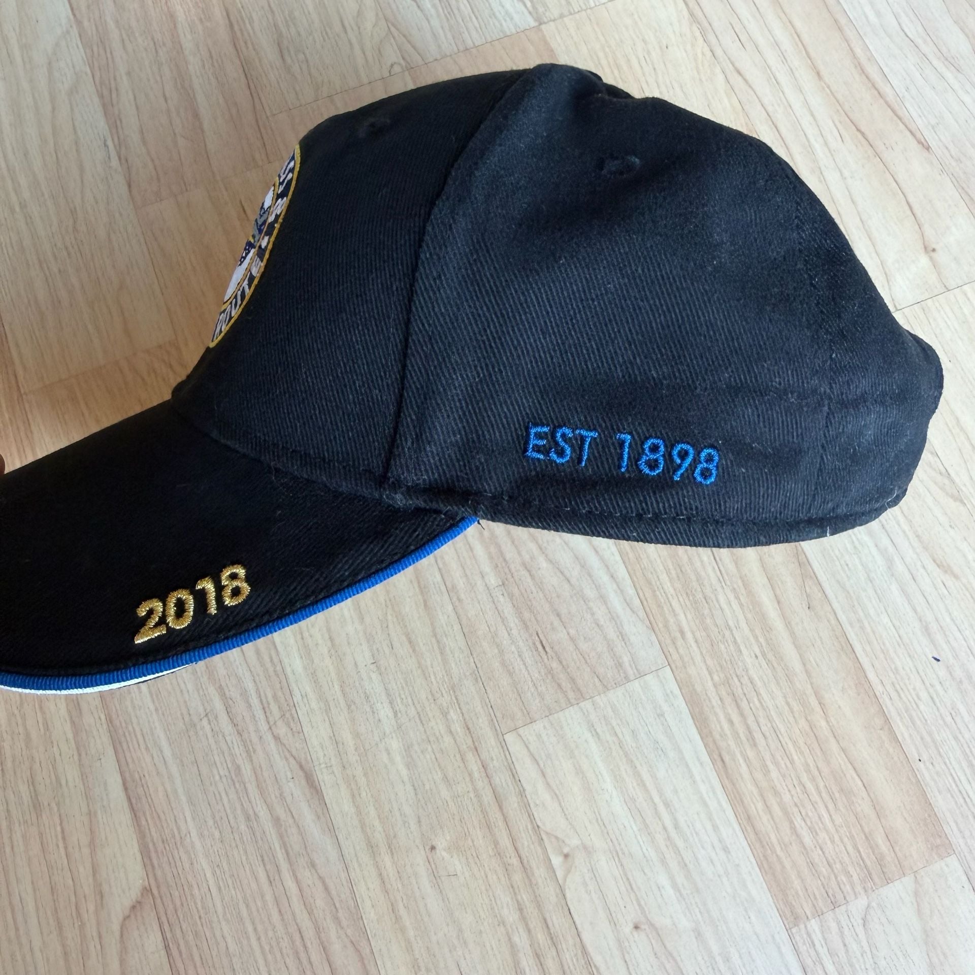 White Pass & Yukon Route Baseball Cap 2018 Skagway Alaska Black Adjustable 7