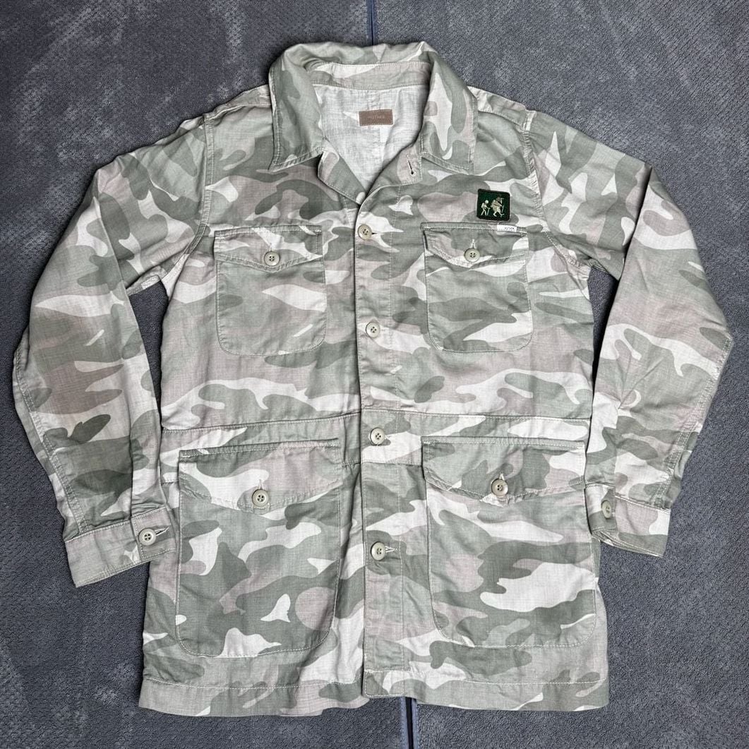Mother Camo Field Jacket Size L Multi Cotton Utility Cargo 1222 3
