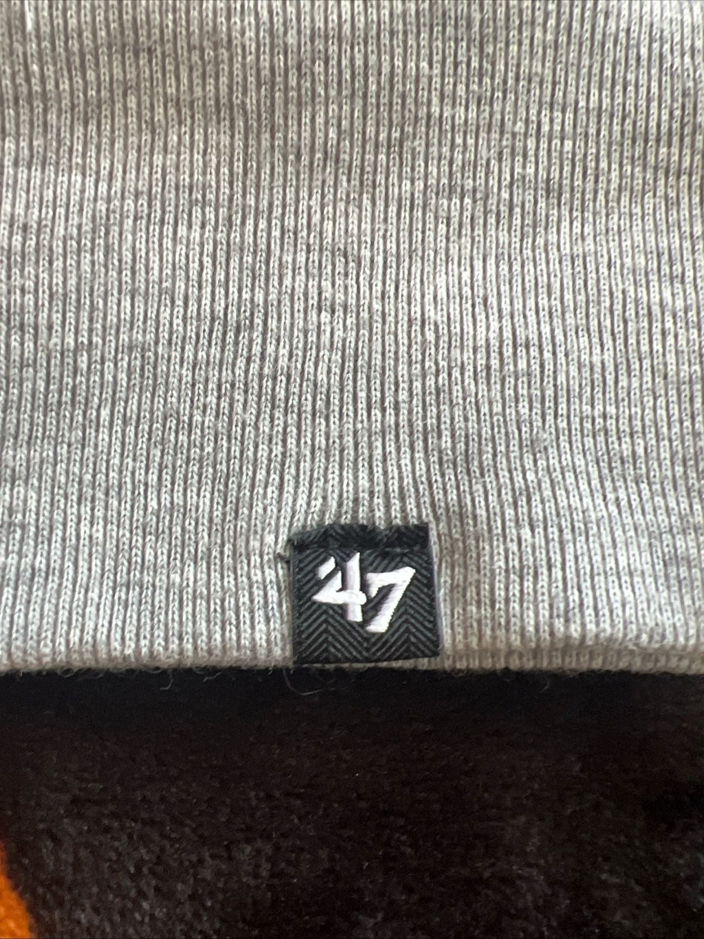 '47 Cleveland Browns Bevel Headline Hoodie Gray Size M 8