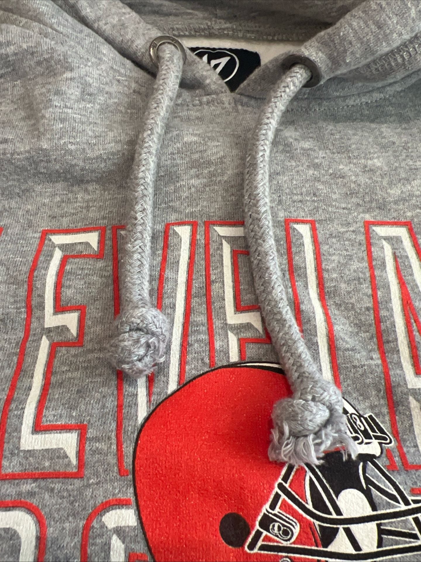 '47 Cleveland Browns Bevel Headline Hoodie Gray Size M 12