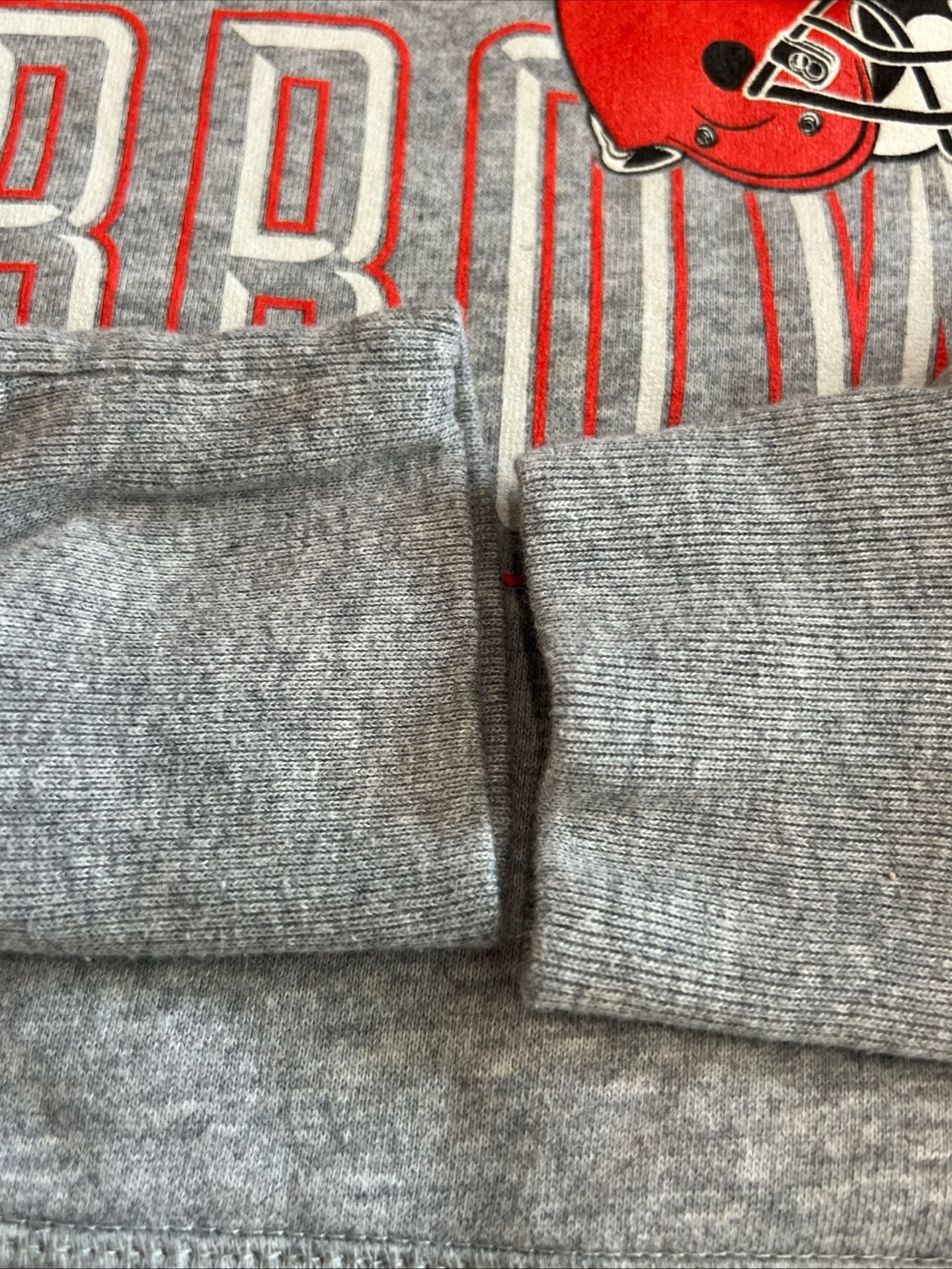 '47 Cleveland Browns Bevel Headline Hoodie Gray Size M 13