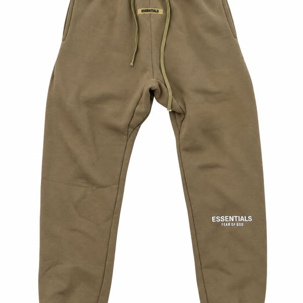 Fear of God Essentials Sweatpants Desert Taupe Size M NWOT