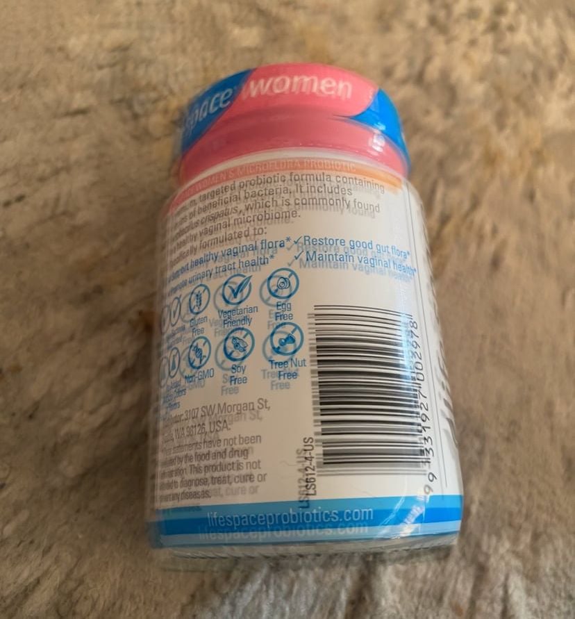 Life-Space Women's Microflora Probiotic 60 Capsules 2