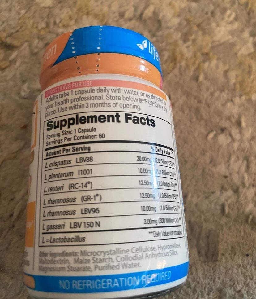Life-Space Women's Microflora Probiotic 60 Capsules 3