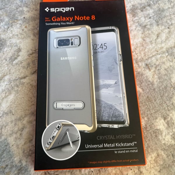 Spigen Crystal Hybrid Galaxy Note 8 Case