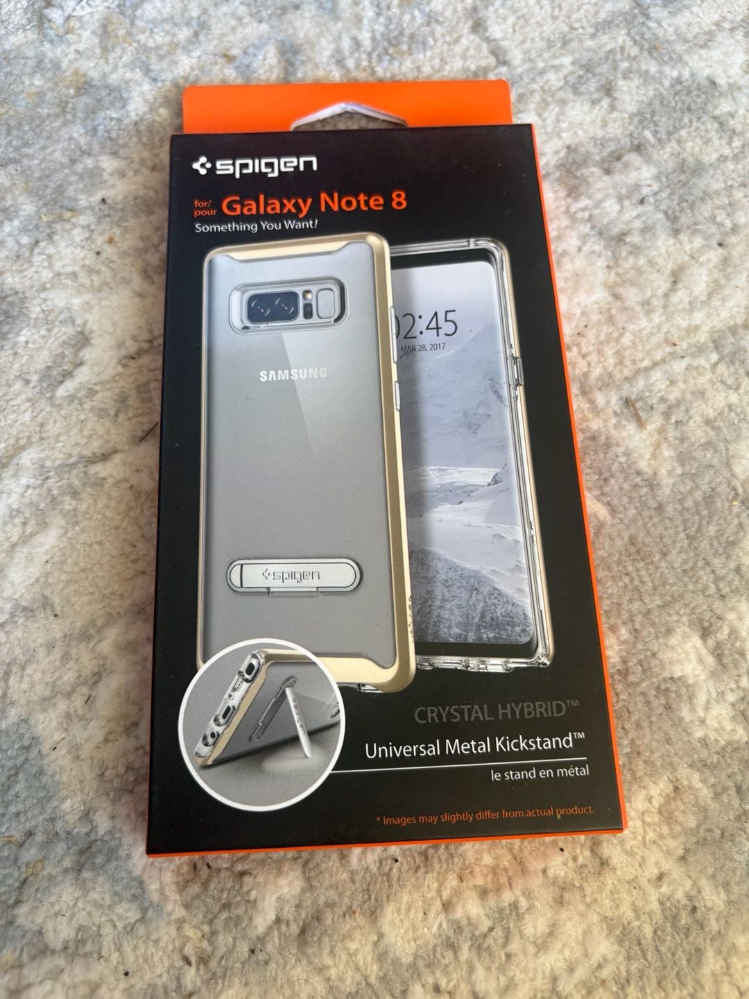 Spigen Crystal Hybrid Galaxy Note 8 Case 4