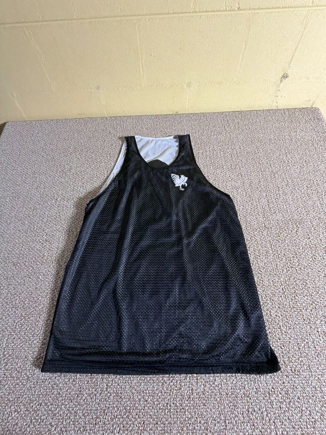 Ronaldinho TTWD Mesh Reversible Tank Top Size 3XL Black White 2