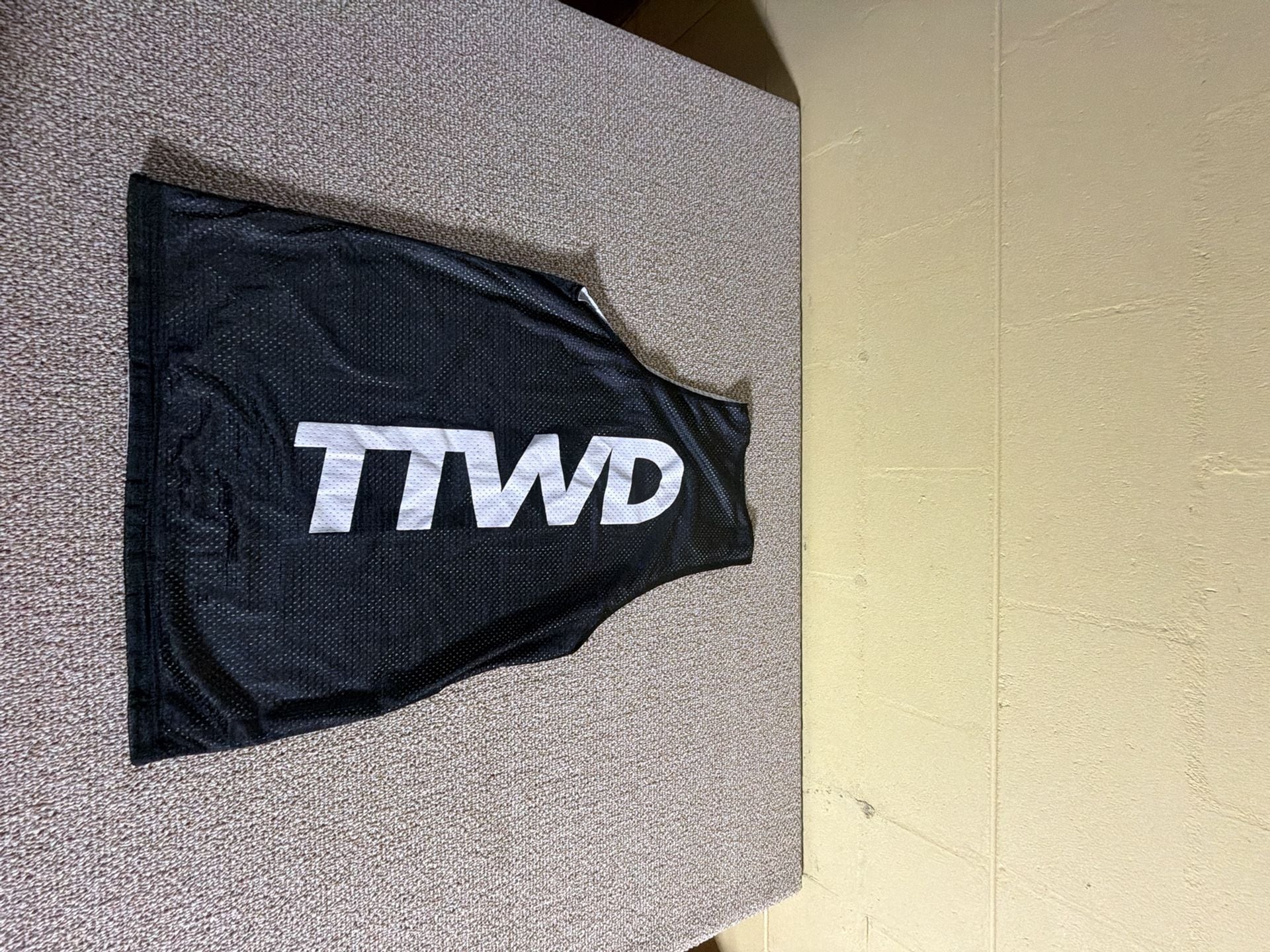 Ronaldinho TTWD Mesh Reversible Tank Top Size 3XL Black White 4