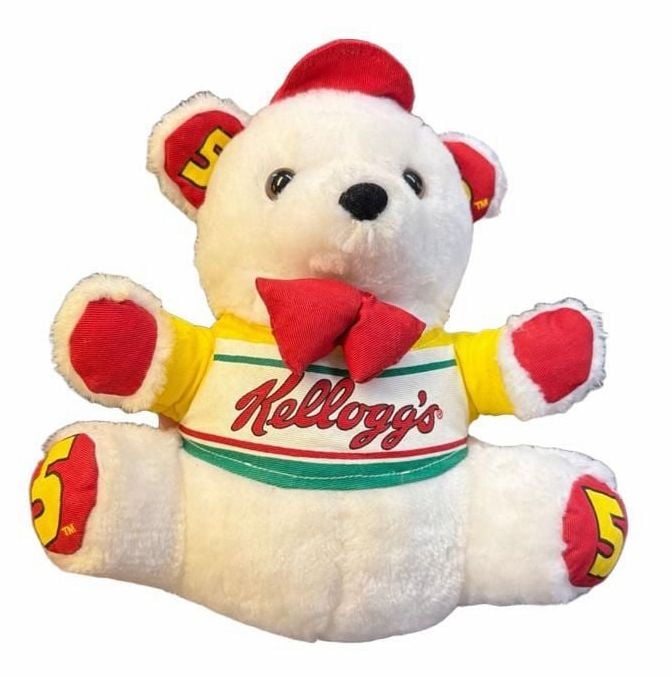 DanDee Kellogg's Terry Labonte #5 NASCAR Plush Polar Bear 1