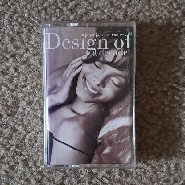 Janet Jackson Design of a Decade 1986/1996 Cassette Tape