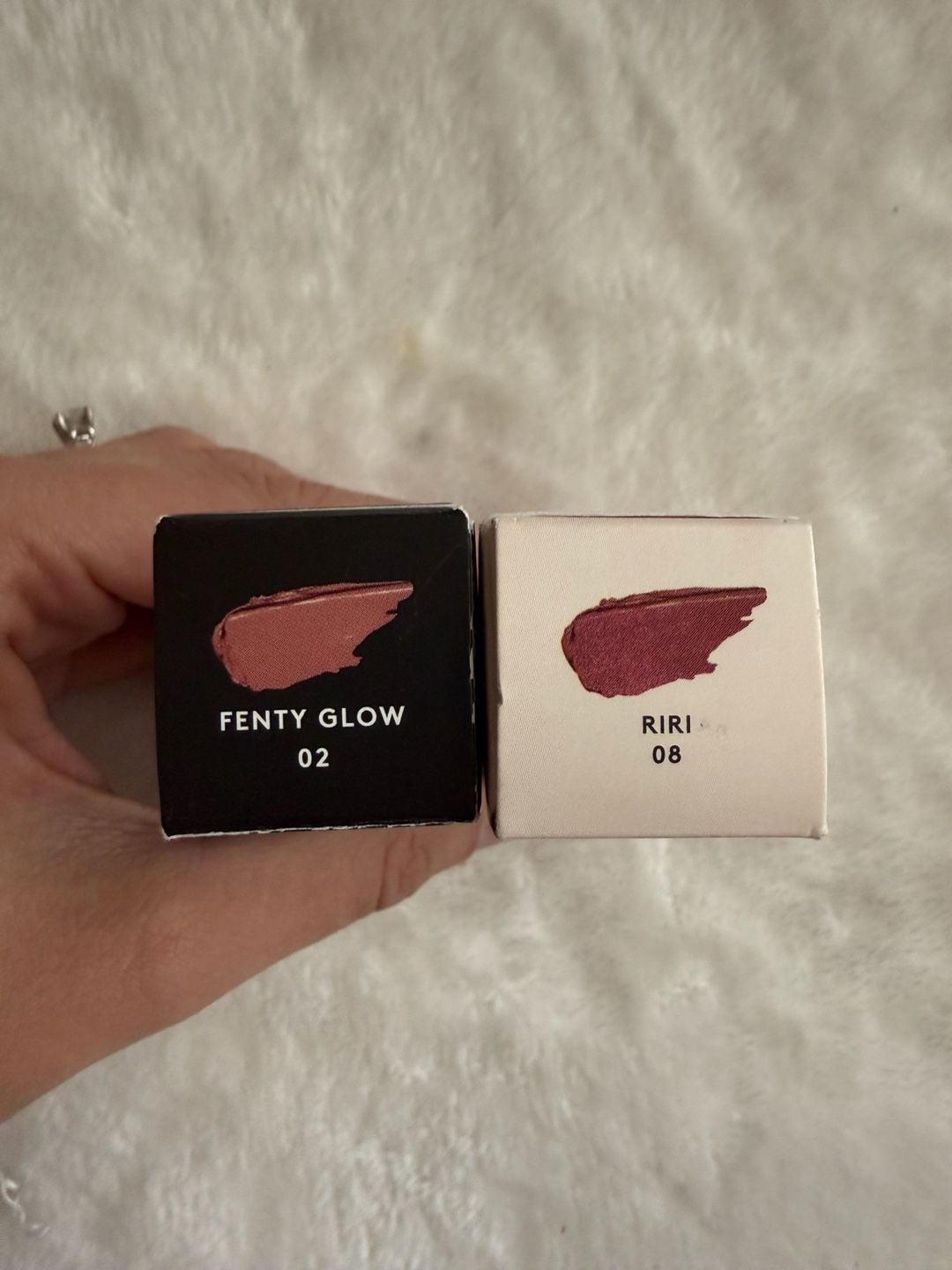 Fenty Beauty Gloss Bomb Fenty Glow 02 + Gloss Bomb Cream Riri 08 Bundle New
2