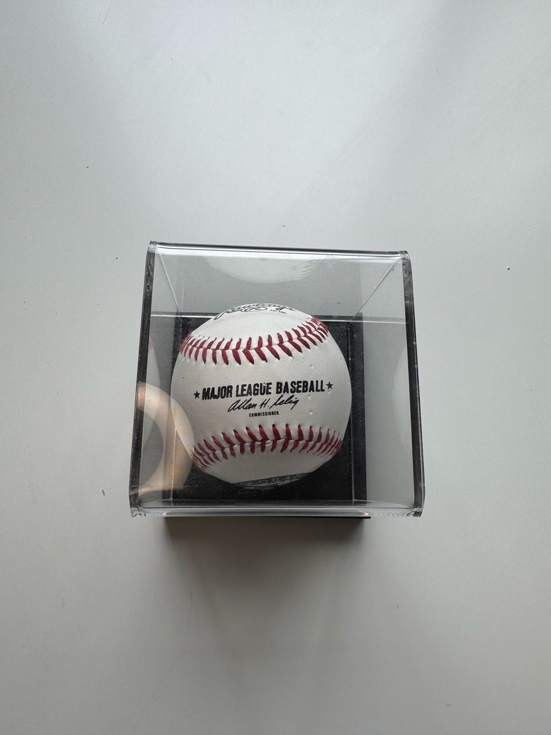 Chris Ianetta and Seth Smith Colorado Rockies Signed Baseball W/ Display Case 3