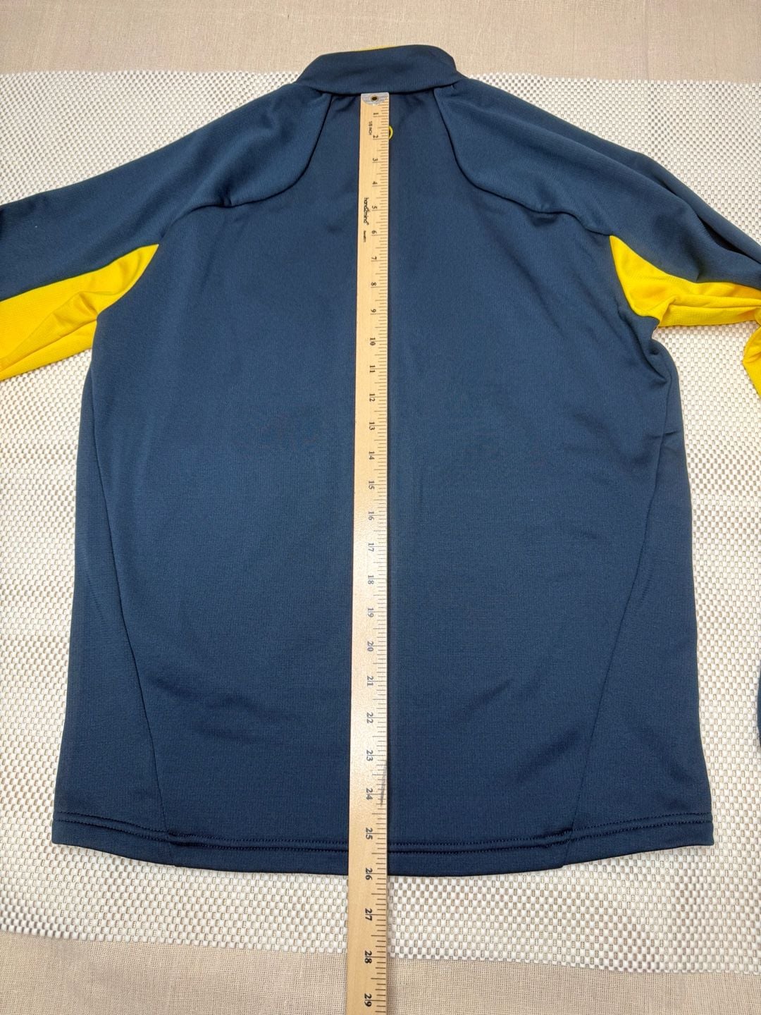 Galvin Green Men’s Full Zip Jacket Size M Navy Blue Yellow Golf 5