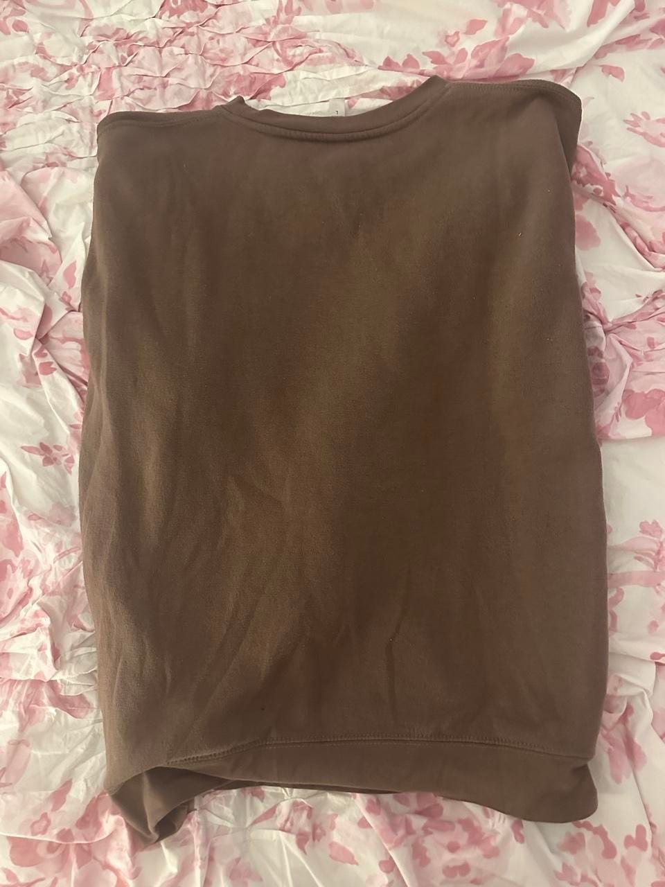 TEEMAX Outer Banks Sweatshirt Size L Brown Barrier Islands Lighthouse 4