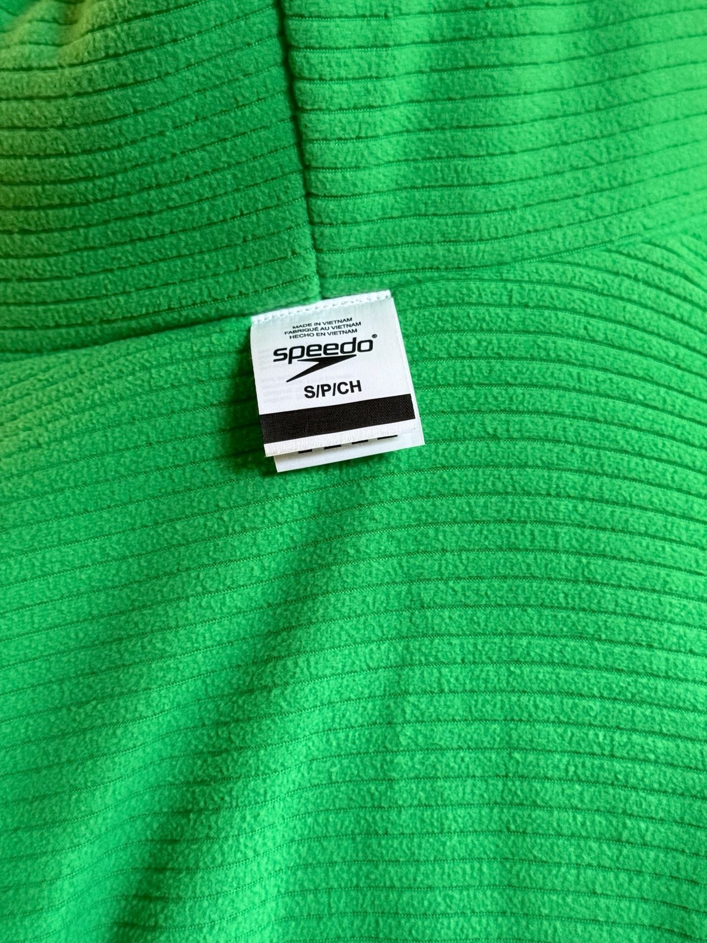 Speedo Swim Parka Fleece Lined Grey Green 8