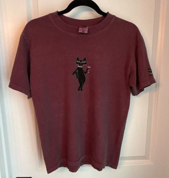Crazy Shirt Hawaii 64 Vintage Black Cat Chloe Graphic T-Shirt 2